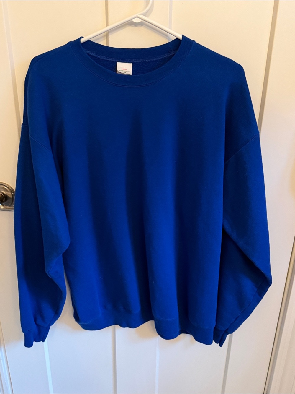 Hanes Men’s Crewneck Sweater - Royal Blue